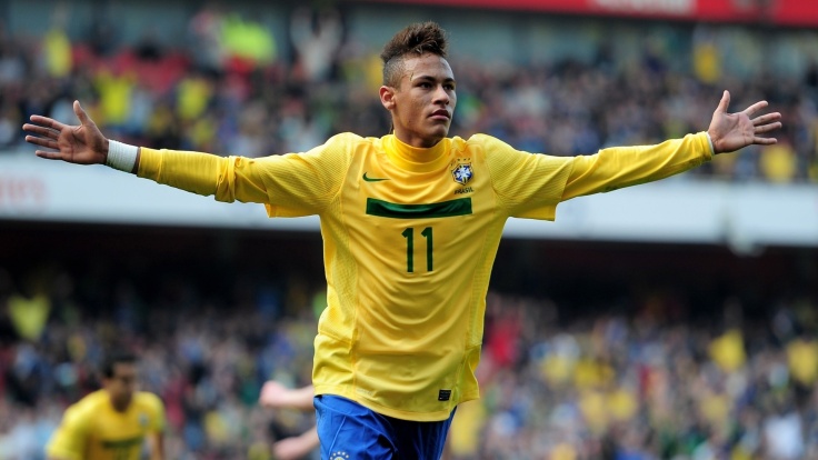 All the pressure is on Neymar